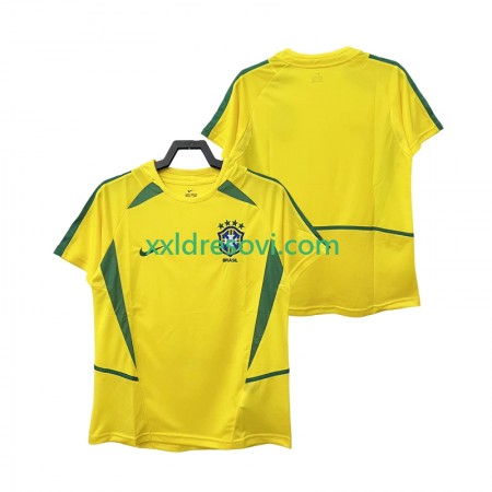 Brazil Retro Domaći Nogometni Dres 2002
